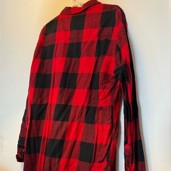 Plaid red black checkered HM - Picture 2 of 2